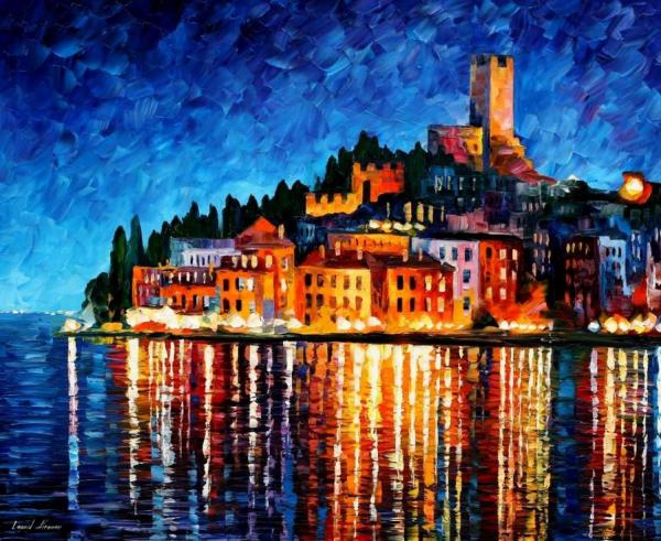 Italy,verona by Leonid Afremov