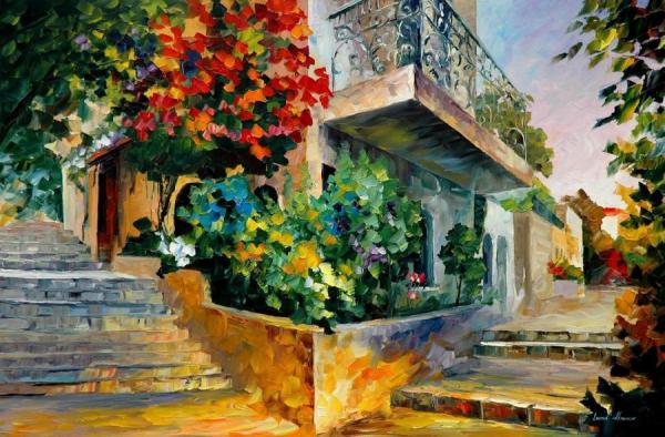 Jerusalem, Garden On The Stones by Leonid Afremov
