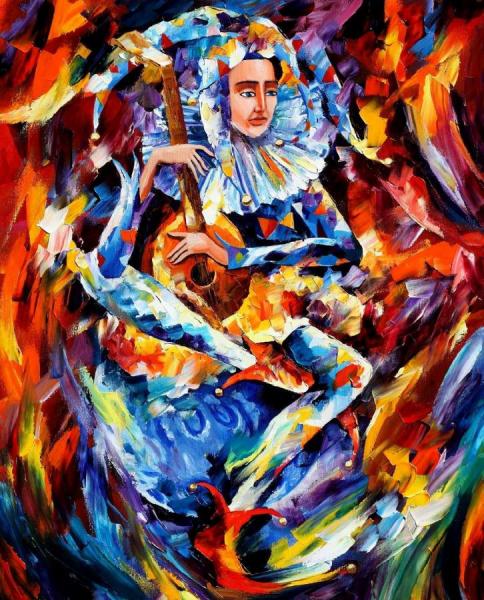 Jester by Leonid Afremov