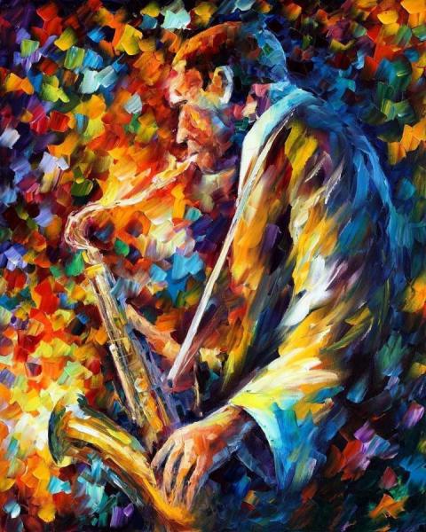 John Coltrane by Leonid Afremov