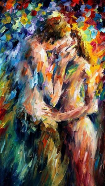Last Kiss by Leonid Afremov