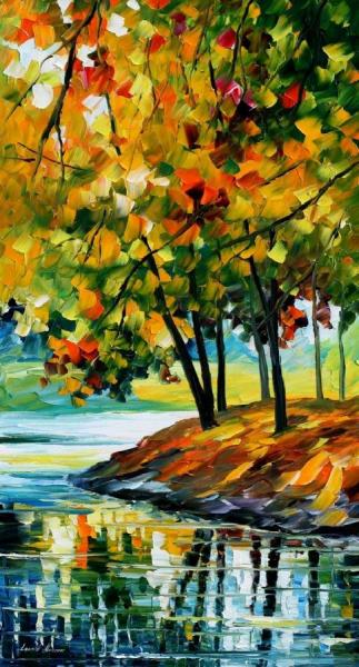 Late Fall by Leonid Afremov