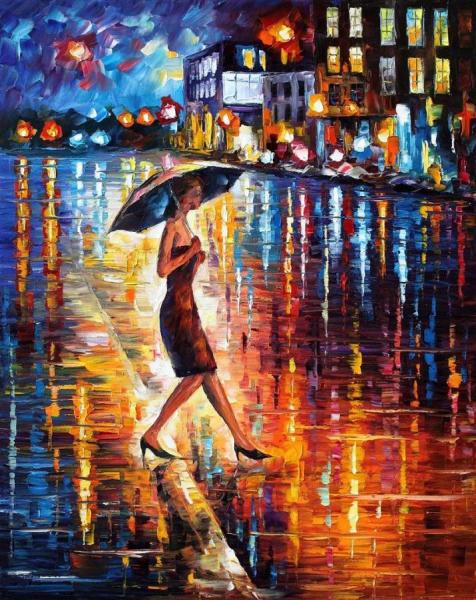 Late Return by Leonid Afremov