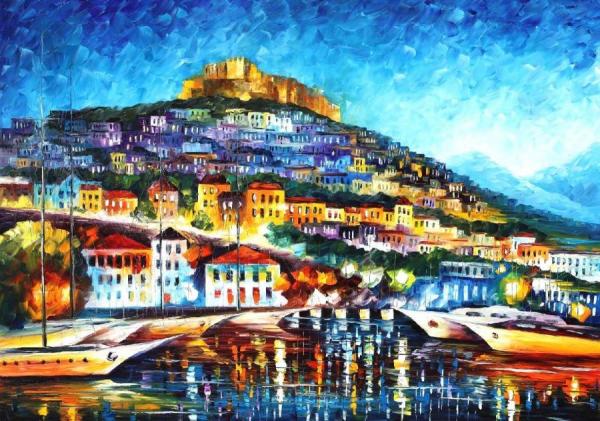 Lesbos by Leonid Afremov
