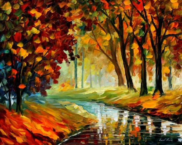 Little Stream by Leonid Afremov