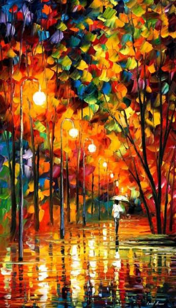 Long Alley by Leonid Afremov