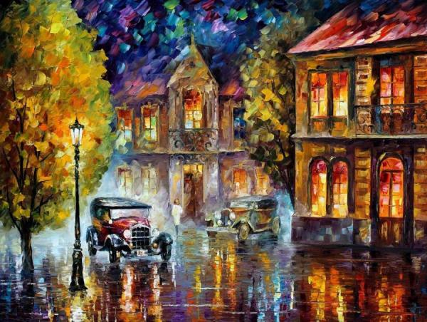 Los Angeles 1930 by Leonid Afremov
