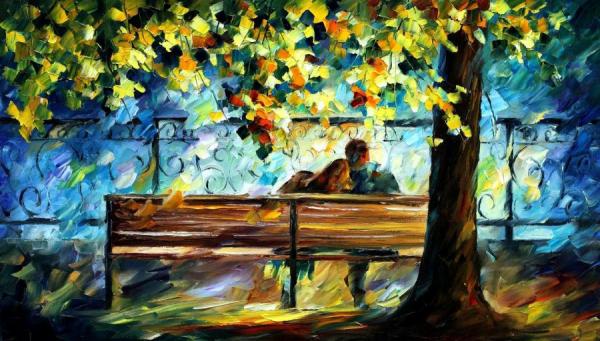 Lovers by Leonid Afremov