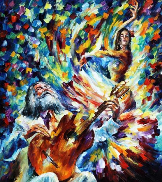 Magic Of Music by Leonid Afremov
