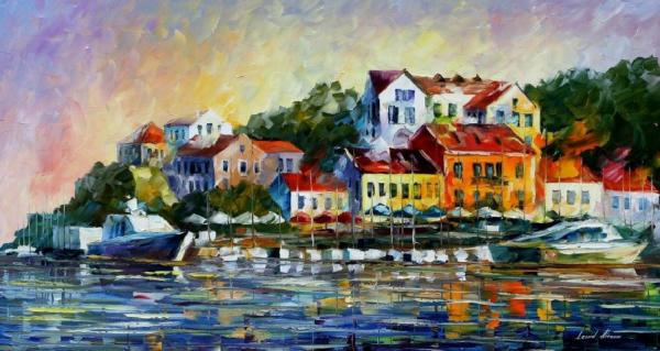 Mediterranean Noon by Leonid Afremov