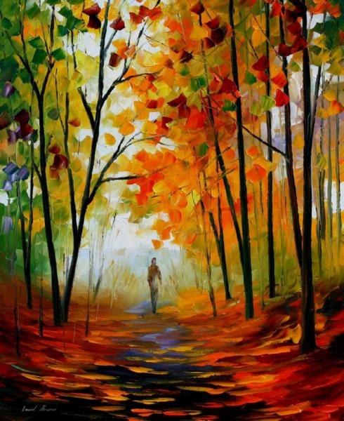Melody Of Autumn by Leonid Afremov