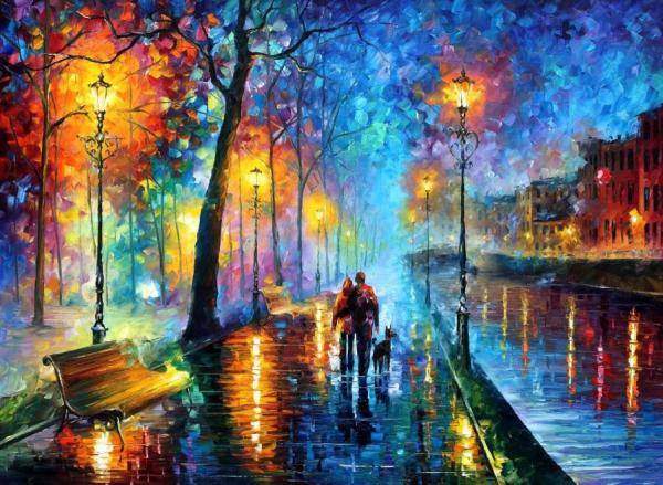 Melody Of The Night by Leonid Afremov