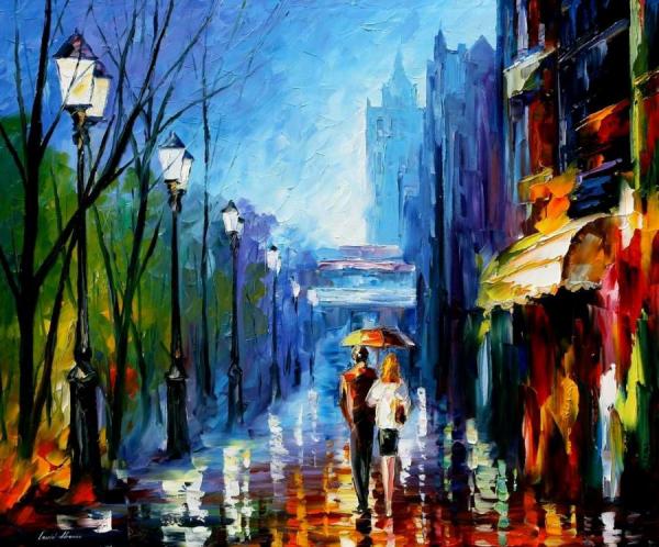 Memories Of Paris by Leonid Afremov