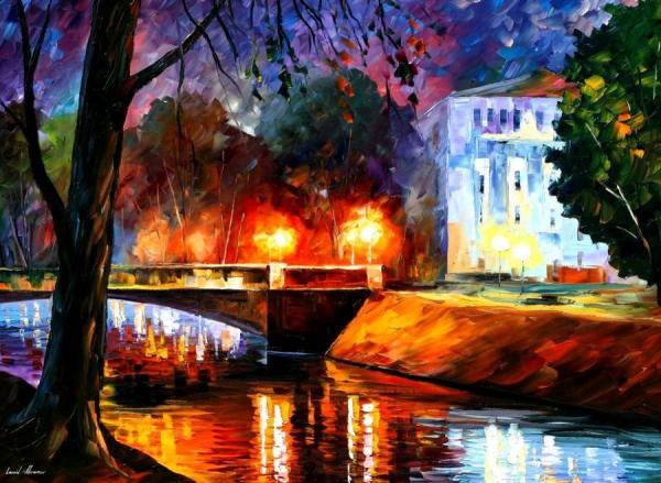 Memories Of The First Love St. Petersburg by Leonid Afremov