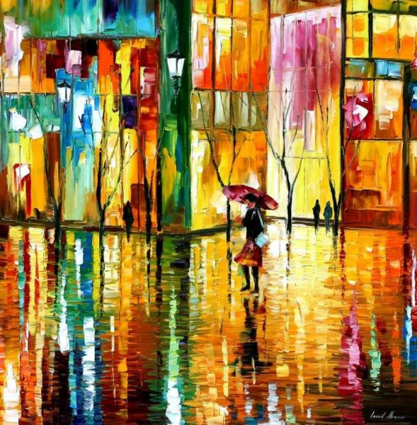 Midnight Rhythm by Leonid Afremov