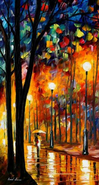 Misty Glow by Leonid Afremov