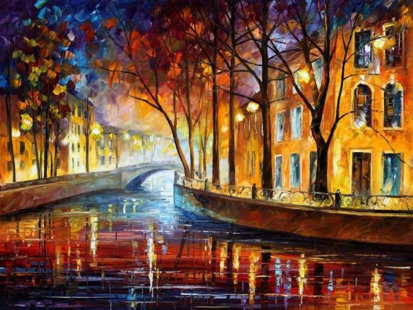 Misty Melody by Leonid Afremov