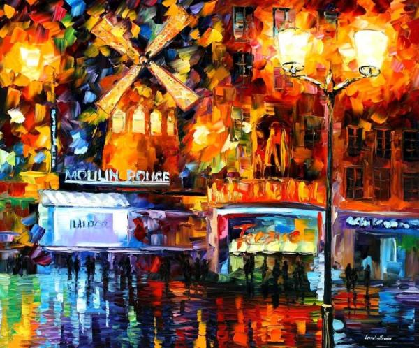 Moulin Rouge by Leonid Afremov
