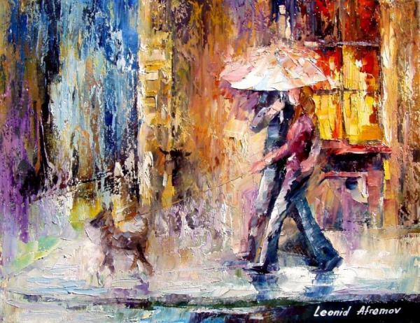 My Dog by Leonid Afremov
