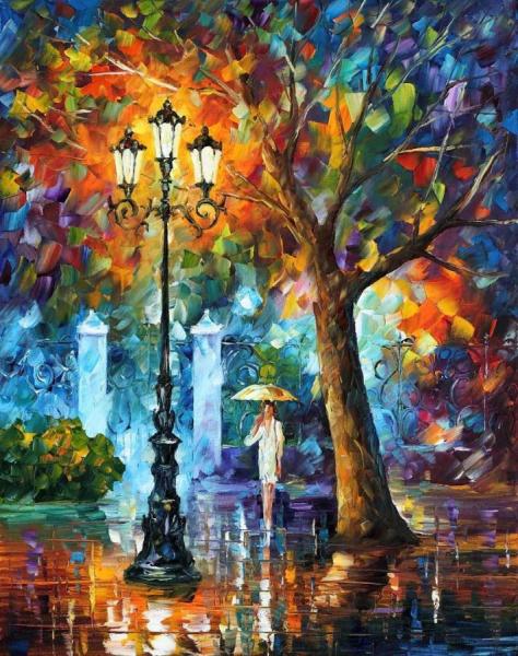 Night Aura by Leonid Afremov
