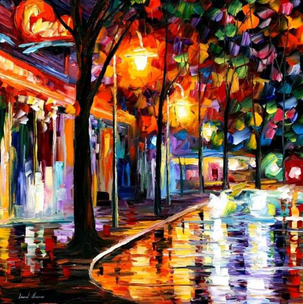 Night Cafe by Leonid Afremov