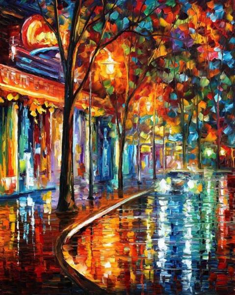 Night Cafe I by Leonid Afremov