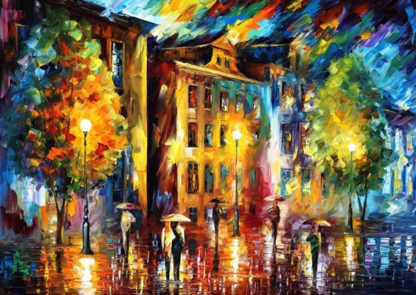 Night Enigma by Leonid Afremov