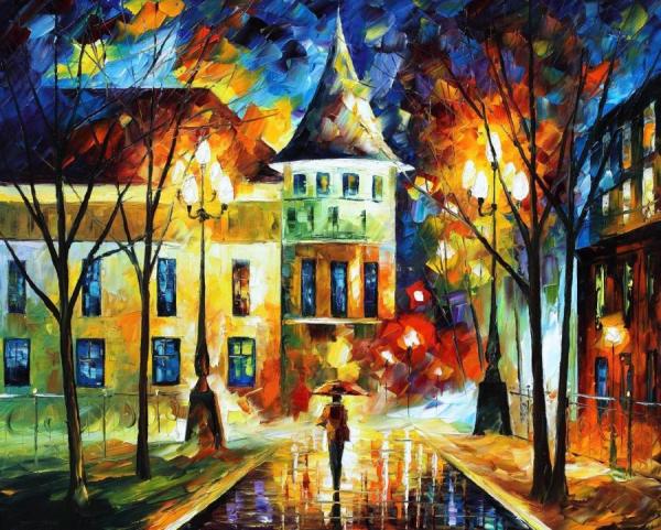 Night Magic by Leonid Afremov