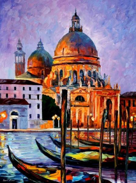 Night Venice by Leonid Afremov