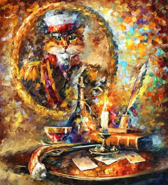 Old General by Leonid Afremov