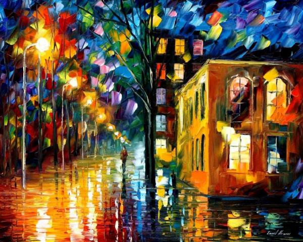 Only Love by Leonid Afremov Oil Painting Reproductions