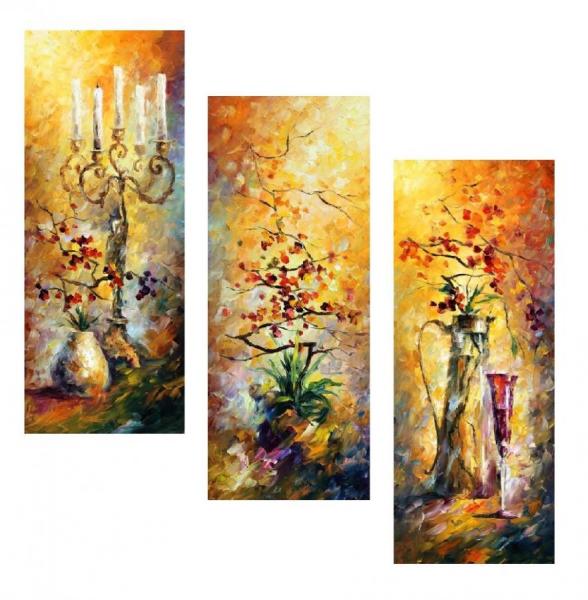 Oriental Dreams Set Of 3 by Leonid Afremov