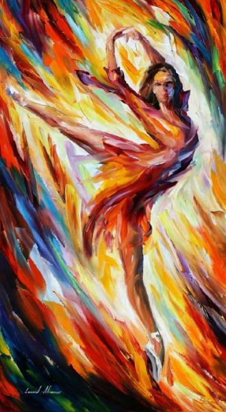 Passion And Fire by Leonid Afremov
