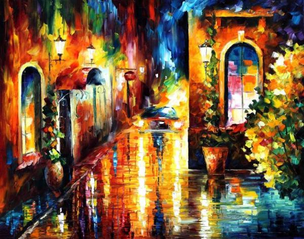 Paying A Visit by Leonid Afremov