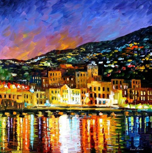 Portugal,madeira Island by Leonid Afremov