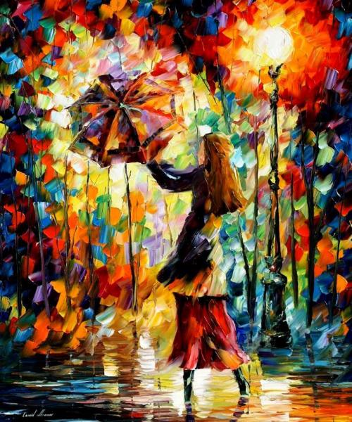 Rainy Mood by Leonid Afremov