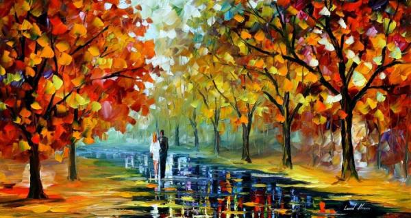 Romantic Moment by Leonid Afremov