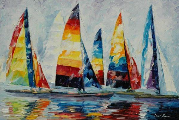 Royal Regatta by Leonid Afremov