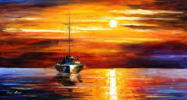 Sea Shadows by Leonid Afremov