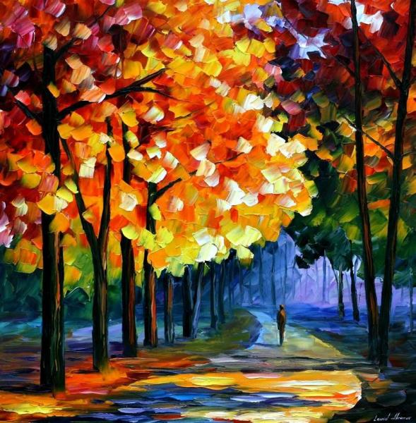 September by Leonid Afremov