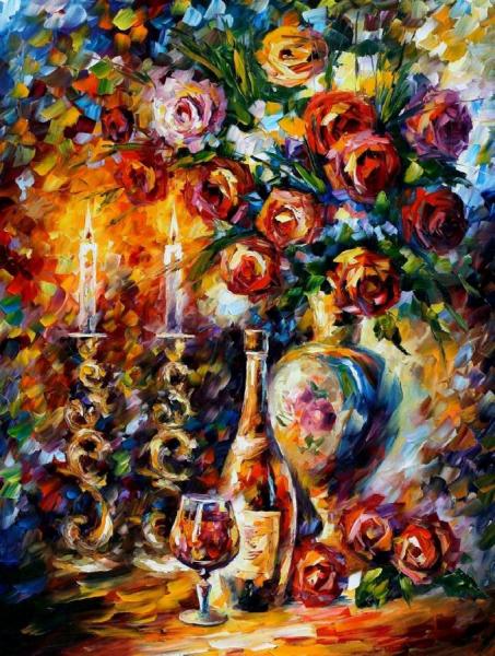 Shabbat by Leonid Afremov