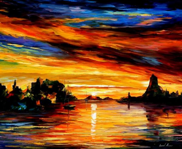 Sicily Catania by Leonid Afremov