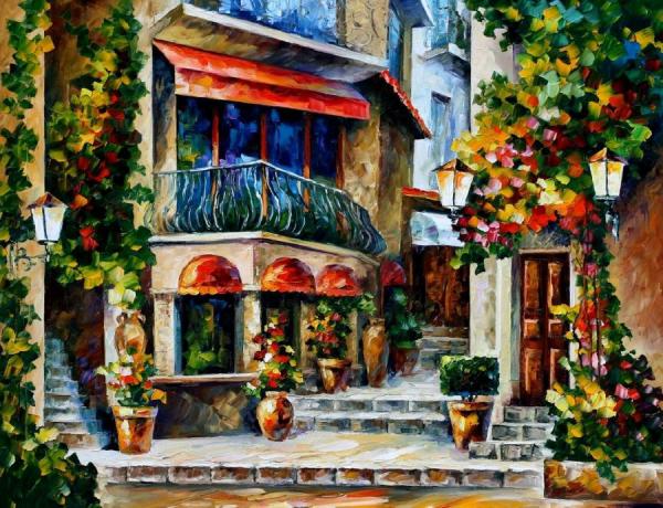 Sicily,spring Morning by Leonid Afremov