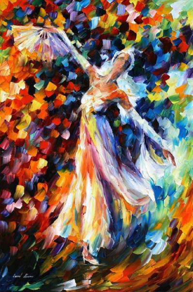 Snow Queen by Leonid Afremov Oil Painting Reproductions