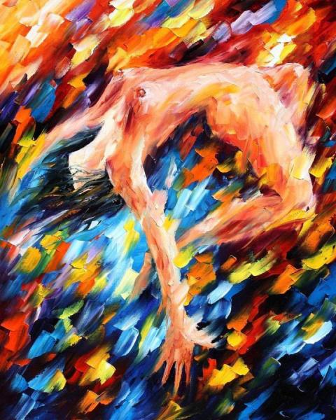 Somersault by Leonid Afremov