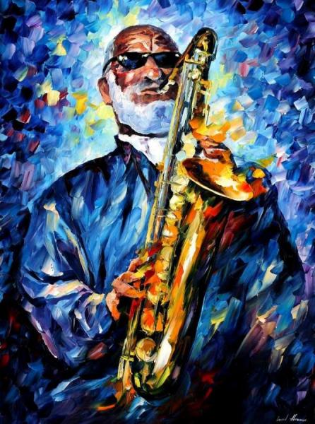 Sonny Rollins by Leonid Afremov