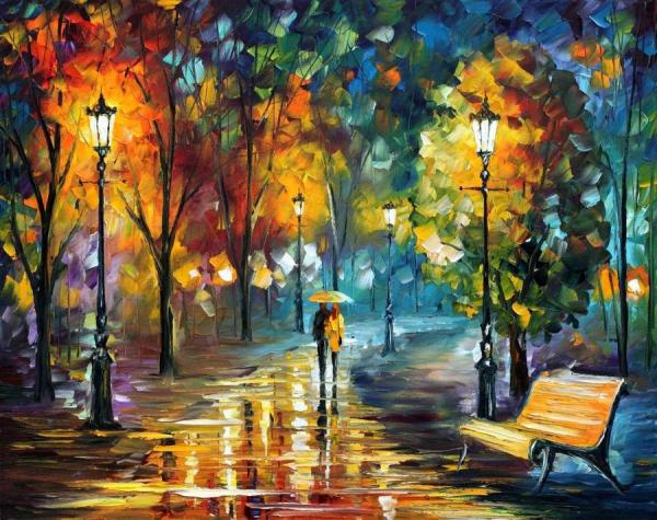 Soul Of The Rain by Leonid Afremov