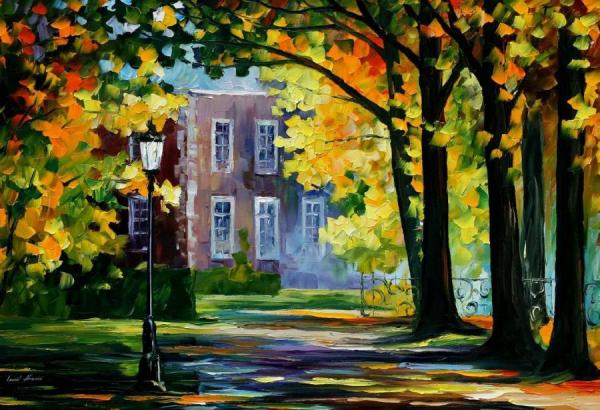Summer House by Leonid Afremov
