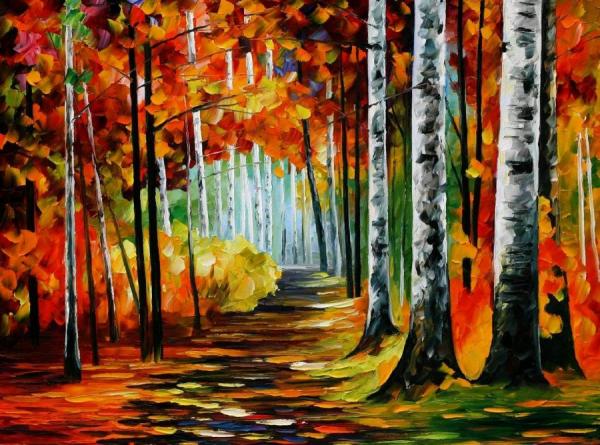 Sunny October_1 by Leonid Afremov