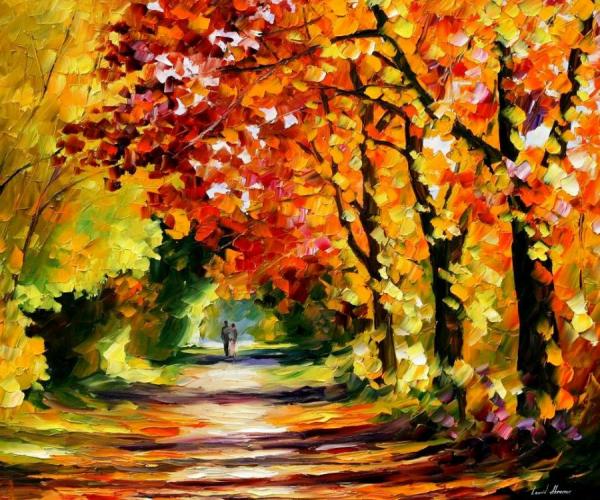 Sunny Path by Leonid Afremov